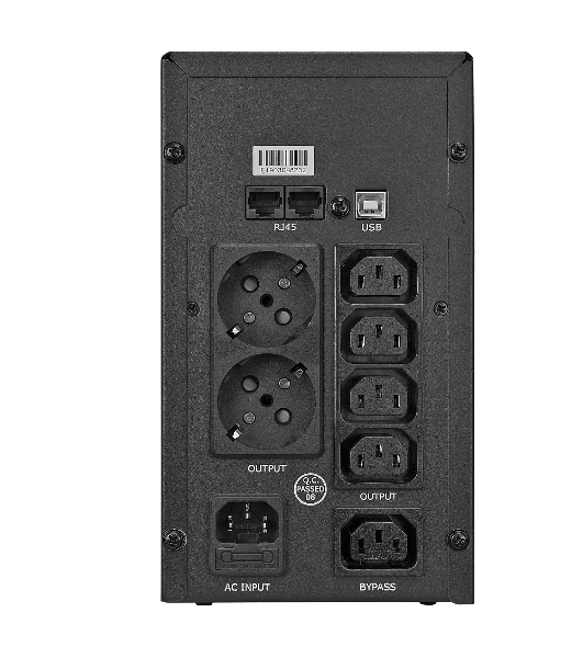 Источник бесперебойного питания Crown CMU-SP800 COMBO USB/800 ВА\480 Вт/7 x компьютерная/евророзетка (C13/Schuko)