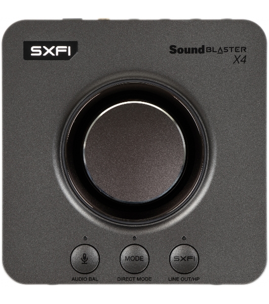 Звуковая карта Creative USB Sound Blaster X 4 WW (SB-Axx1) 7.1 Ret