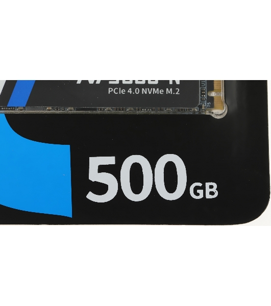 Накопитель SSD Netac NV5000 Pro, 500Gb, M.2 2280, PCIe 4.0 x4, NVMe, R/W 4800/2700, с радиатором