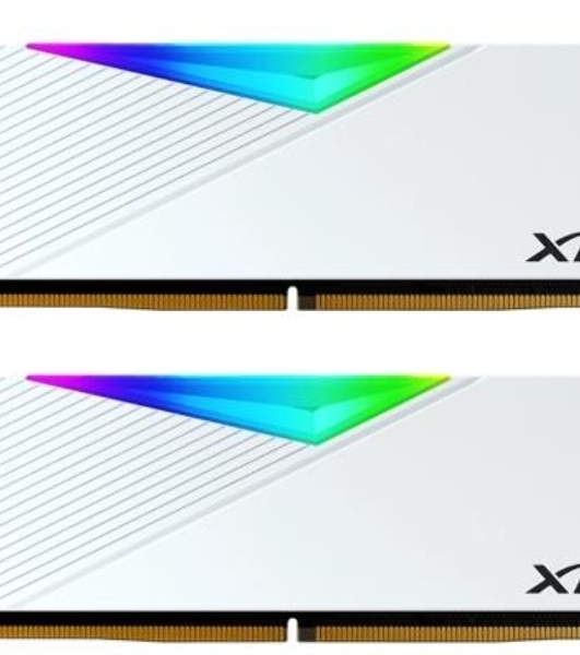 Оперативная память XPG Lancer, DDR5, 32Gb (2x16Gb), 6000MHz, CL30, DIMM, с радиаторами, RGB, белый