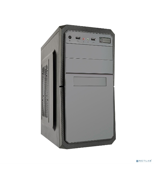 Компьютерный корпус ExeGate EX284025RUS Minitower BA-202 Black, mATX, AA450, 80мм, 2хUSB, Audio