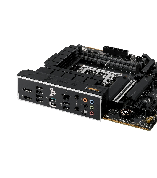 Материнская плата ASUS TUF GAMING B760M-PLUS WIFI II, LGA 1700, Intel B760, 4xDDR5, 4xSATA, 3xM.2, 1xPCIe 5.0 x16, 1xPCIe x4, 1xUSB-A 3.2 Gen 2, 2xUSB-A 3.2 Gen 1, 4xUSB 2.0, 1xUSB-C 3.2 Gen 2x2, 1x2.5Gb LAN, 5x3.5 мм, 7.1, Wi-Fi 6E, Bluetooth 5.3, mATX