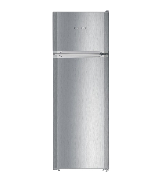 Холодильник Liebherr CTel 2931-26 001 серебристый двухкамерный 218/52л морозилка сверху
