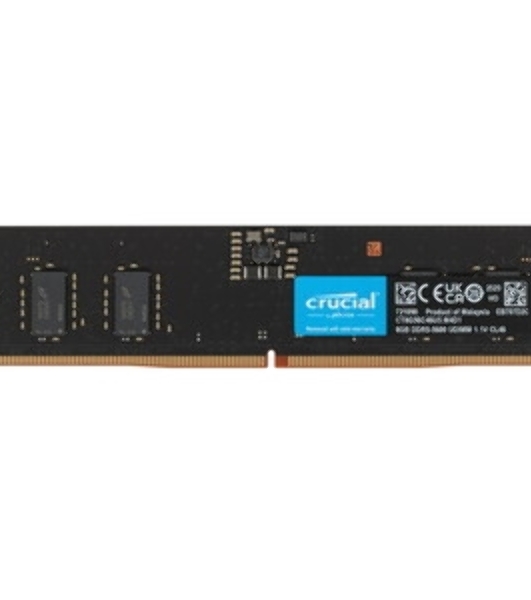 Оперативная память Crucial, DDR5, 8GB (1x8GB), 5600MHz, CL46 SO-DIMM