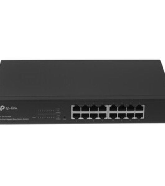 Коммутатор сетевой TP-Link SMB TL-SG1016DE 16-Port Gigabit Easy Smart Switch, 16 10/100/1000Mbps RJ45 ports, MTU/Port/Tag-based VLAN, QoS, IGMP Snooping