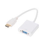 Переходник штекер Rexant HDMI - гнездо VGA, провод, фото 1
