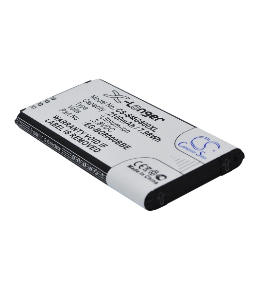 Аккумулятор CameronSino CS-SMG800XL BG-BG800BBE для Samsung Galaxy S5 Mini SM-G800F3.85V, 2100mAh, 8.09Wh