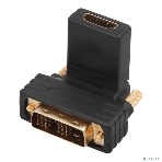 Переходник штекер Rexant DVI-D - гнездо HDMI, поворотный, фото7