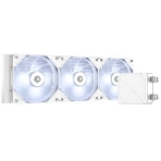 Система жидкостного охлаждения для процессора ID-COOLING DASHFLOW 360 BASIC WHITE белый 120мм алюминий+медь 1800rpm 35.2db 4-pin 350W, фото2