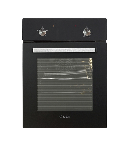 Духовой шкаф электрический Lex EDM 4540 BL черный, встраиваемый
