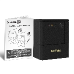 Источник бесперебойного питания ExeGate Power NB-2200.LED.AVR.4SH (2200VA/1300W, LED, AVR, 4*Schuko, батарея 12V 9Ah - 2 шт., металлический корпус, Black), фото8