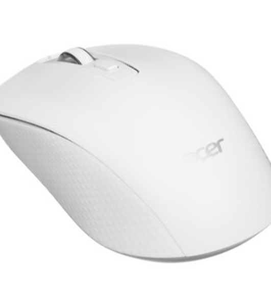 Мышь беспроводная Acer OMR309 белый, 1600 dpi, радиоканал, USB, кнопки - 4