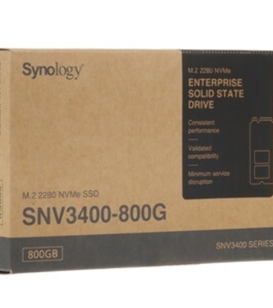 Накопитель SSD Synology SNV5420-800G M.2 NVMe, 800Gb, NVMe PCIe 3.0 x4, M.2 2280, R3100/W1000 Mb/s, IOPS 400K/70K, MTB