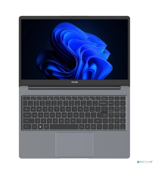 Ноутбук Tecno MegaBook K15SRA/15.6'/IPS/Intel Core i5 13420H/8Gb/512Gb SSD/Intel UHD Graphics/Windows 11 Home/серый/1.7kg