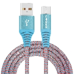 Кабель Crown USB - USB Type-C CMCU-3102C blue, фото 1