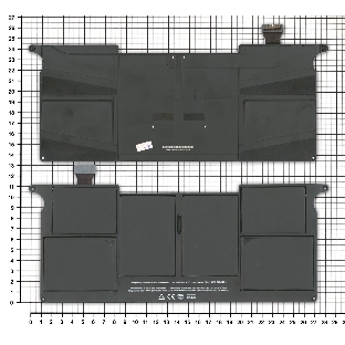 Аккумуляторная батарея для ноутбука Apple MacBook Air A1375 35Wh