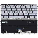 Клавиатура для ноутбука HP Spectre x360 14-ef серебро, фото 1