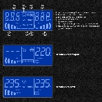 Источник бесперебойного питания (инвертор, синус, для котла) ExeGate SineTower SN-600.LCD.AVR.2SH 600VA/360W, чистая синусоида, LCD дисплей, AVR, 2*Schuko, линейно-интерактивный, черный, фото17