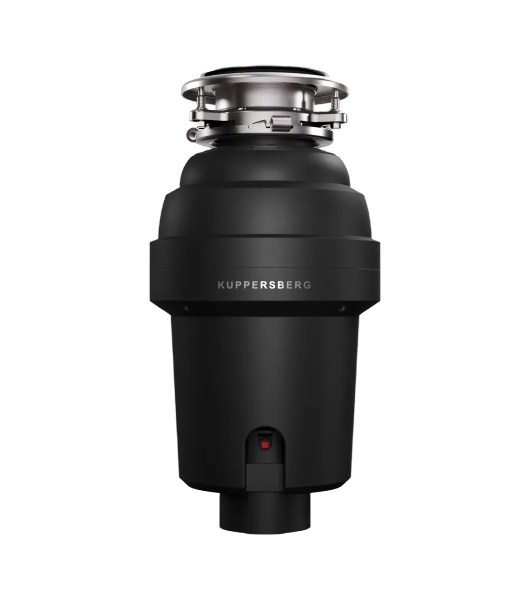 Измельчитель пищевых отходов Kuppersberg WS 750 B, High-Tech, мощность 750 Вт, 3800-4200 об/мин, защита от перегрева, авто выключение, DC мотор, шумоизоляция, уровень шума 70 дБ, черный