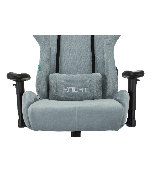 Кресло Бюрократ VIKING KNIGHT LT28 FABRIC серо-голубой, ткань, 120 кг, механизм качания