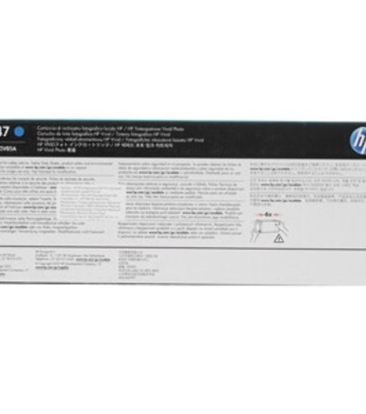 Картридж струйный HP 747 хроматический синий, для HP DesignJet Z9+ 300-ml