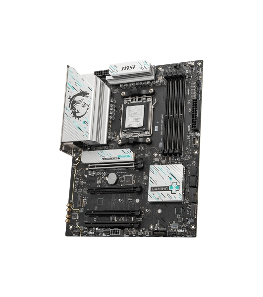 Материнская плата MSI B850 GAMING PLUS WIFI SocketAM5 AMD B850 4xDDR5 ATX AC`97 8ch(7.1) 5Gigabit RAID+DP