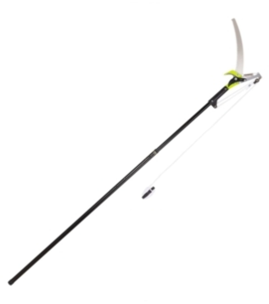 Выдвижная шестопильная пила и секатор Deli DL580511, 2 шкива, сталь SK5, длина лезвия 290 мм, телескопическая рукоятка