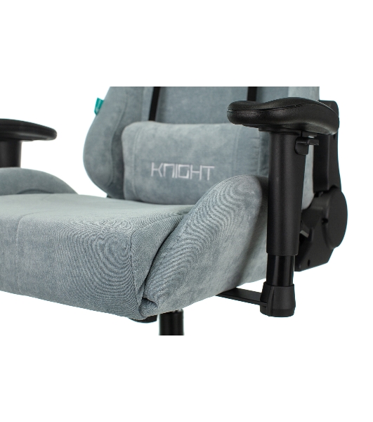 Кресло Бюрократ VIKING KNIGHT LT28 FABRIC серо-голубой, ткань, 120 кг, механизм качания