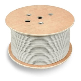 Кабель сетевой Buro UTP 4 пары cat6 solid 0.55мм Cu 305м серый