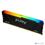 Оперативная память Kingston Fury Beast, DDR4, 8GB (1x8GB), 3200MHz, CL16, DIMM, с радиатором, RGB, черный, фото4