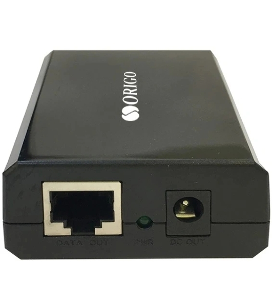 PoE-сплиттер ORIGO OPE301GS/A1A 802.3af/at, 1x1000Base-T PoE In, 1x1000Base-T, выход: 5/9/12В DC