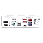 Материнская плата Gigabyte B850 EAGLE WIFI7 ICE, AM5, AMD B850, 4xDDR5, 4xSATA, 3xM.2, 1xPCIe 5.0 x16, 1xPCIe 4.0 x4, 2xPCIe 3.0 x1, 1xDP (v1.4), 1xHDMI, 1x2.5Gb LAN, Wi-Fi 7, Bluetooth 5.4, 1xUSB-C 5Gbps, 2xUSB-A 10Gbps, 2xUSB-A 5Gbps, 4xUSB-A 2.0, 3x3.5 мм, 7.1, ATX, фото5