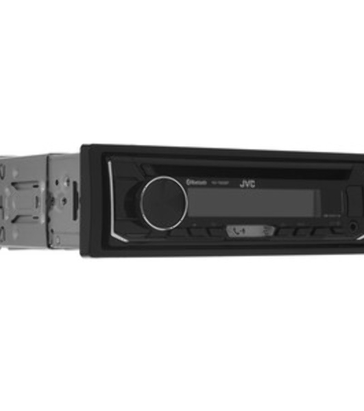 Автомагнитола JVC KD-T902BT, 1 DIN, CD, Bluetooth, USB Type-A, AUX, пульт ДУ, съёмная панель