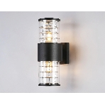 Светильник Ambrella light ST2525/2 BK/CL черный/прозрачный IP54 E27/2 max 40W 305*110*155, фото3