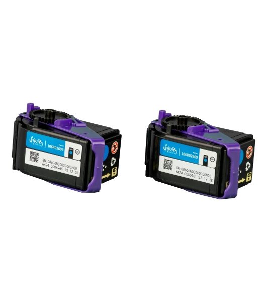 Картридж лазерный Sakura 106R02609 для Xerox Phaser 7100, голубой, 9 000 к. (в комплекте 2 шт., на 4 500 к. каждый)