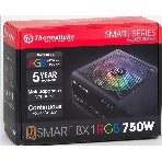 Блок питания Thermaltake Smart PS-SPR-0750NHSABE-1, 750Вт, 80 PLUS Bronze, 120мм, черный, фото5