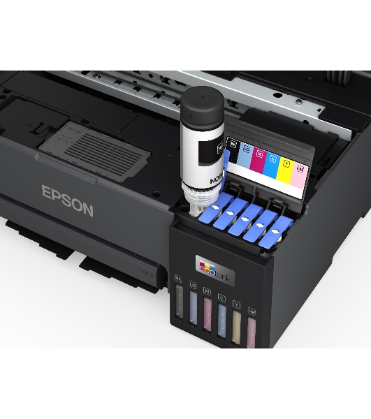Принтер струйный Epson L8050 (C11CK37405/C11CK37402/C11CK37504/C11CK37507/C11CK37506), A4, цветное, печ. до 8 стр/мин., 1440 x 5760 dpi, USB, Wi-Fi
