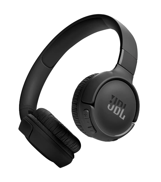 Беспроводные наушники JBL Tune 520BT черный, накладные, Bluetooth, складная конструкция, быстрая зарядка