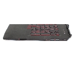 Клавиатура для ноутбука HP Omen 15-CE черная с подсветкой, Топкейс, фото3