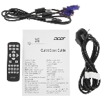 Проектор Acer X139, DLP, WXGA, 5200 Lm, 20000:1, EMEA, 2.7 Kg, EURO Power (replace MR.JTJ11.00R, X139WH), фото16