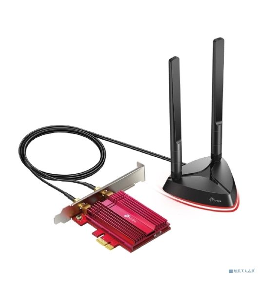 Адаптер TP-Link Wi-Fi 11AX 3000Mbps dual-band PCI-E adapter, two external Antennas