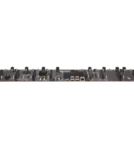 Материнская плата с процессором AFOX AFHM65-ETH8EX, Intel Celeron 847, Intel HM65, 1xDDR3L, 1xSATA, 1xmini-SATA, 8xPCIe 2.0 x16, 1xHDMI, 1x 100Mb LAN, 4xUSB 2.0, проприетарный