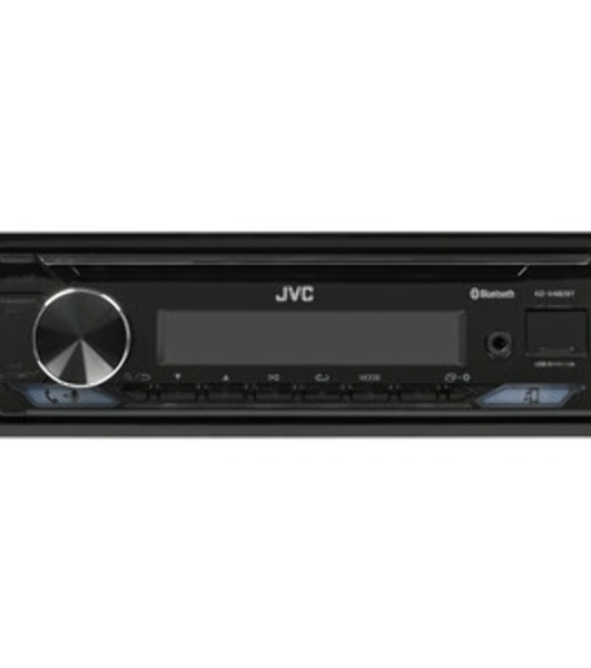 Автомагнитола JVC KD-X482BT, 1 DIN, Bluetooth, USB Type-A, AUX, съёмная панель
