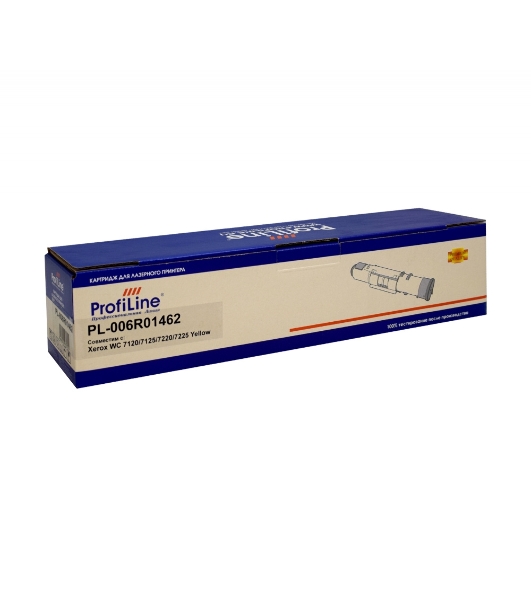 Картридж лазерный Тонер-туба ProfiLine PL-006R01462 для принтеров Xerox WorkCentre 7120/7120S/7120T/7125/7125S/7125T/7220/7225 15000 копий Yellow