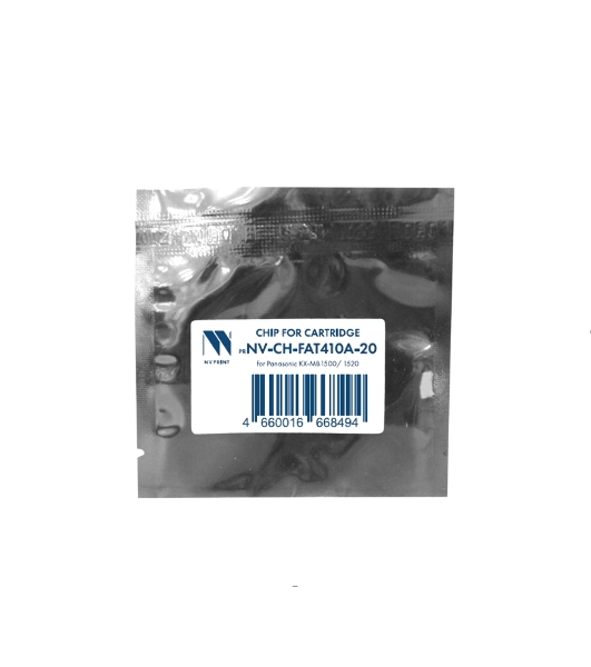 Чип NVPrint для Panasonic (KX-FAT410A) (20 шт) KX-MB1500/1520 (2.5K) совместимый