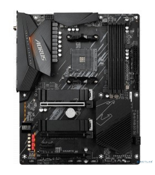 Материнская плата GIGABYTE B550 AORUS Elite AX V2, AM4, AMD B550, 4xDDR4, 4xSATA, 2xM.2, 1xPCIe 4.0 x16, 2xPCIe 3.0 x1, 1xDP, 1xHDMI, 1x2.5Gb LAN, Wi-Fi 6, Bluetooth 5, 2xUSB-A 10Gbps, 3xUSB-A 5Gbps, 2xUSB-A 2.0, 1xUSB-C 5Gbps, 5x3.5 мм, 7.1, ATX