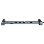 Док-станция Gembird UHB-D5, USB Type-C, 3xUSB 3.1, Type-C PD87W, Jack 3.5, SD/TF, HDMI, RJ45, USB Type-C, USB, фото11