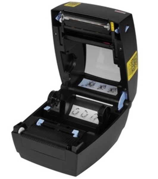 Термопринтер Mertech MPRINT TLP100 TERRA NOVA (для печ.накл.) стационарный черный