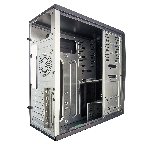 Компьютерный корпус ExeGate EX280389RUS Miditower ExeGate CP-604 Black, ATX, (CP500W, 80мм), 2хUSB, Audio, фото2