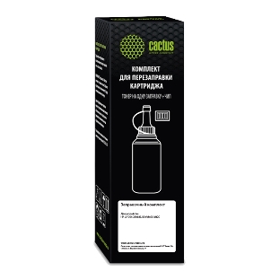 Тонер Cactus CS-RK-CE505A черный туба 120гр. с чипом для принтера HP LJ P2055/P2035/400/M401/M425